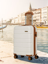 Load image into Gallery viewer, Unisex Solid Hard Sided Size Trolley Bag