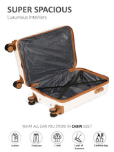 Load image into Gallery viewer, Unisex Solid Hard Sided Size Trolley Bag