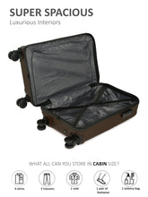 Load image into Gallery viewer, WHITEFIELD Aqua Green Hard-Sided Cabin-Sized Trolley Bag 32L