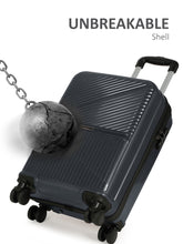 Load image into Gallery viewer, WHITEFIELD Aqua Green Hard-Sided Cabin-Sized Trolley Bag 32L