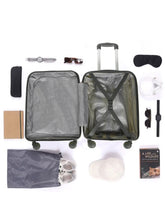 Load image into Gallery viewer, WHITEFIELD Aqua Green Hard-Sided Cabin-Sized Trolley Bag 32L