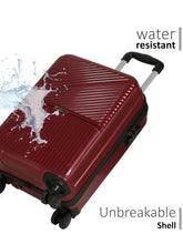 Load image into Gallery viewer, WHITEFIELD Aqua Green Hard-Sided Cabin-Sized Trolley Bag 32L