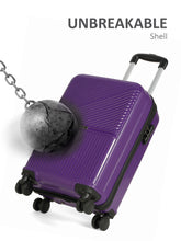Load image into Gallery viewer, WHITEFIELD Aqua Green Hard-Sided Cabin-Sized Trolley Bag 32L