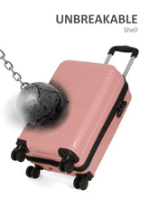 Load image into Gallery viewer, WHITEFIELD Aqua Green Hard-Sided Cabin-Sized Trolley Bag 32L