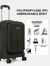 Load image into Gallery viewer, Teakwood XYLO Premium Hard Case Cabin Suitcase for Travel
