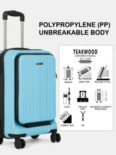 Load image into Gallery viewer, Teakwood XYLO Premium Hard Case Cabin Suitcase for Travel