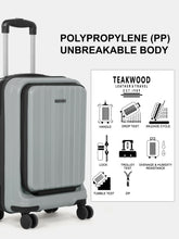 Load image into Gallery viewer, Teakwood XYLO Premium Hard Case Cabin Suitcase for Travel