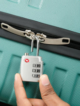 Load image into Gallery viewer, Teakwood Black / Silver TSA 3-Digit Combination lock