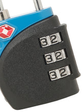 Load image into Gallery viewer, Teakwood two color TSA 3-Digit Combination lock