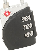 Load image into Gallery viewer, Teakwood two color TSA 3-Digit Combination lock