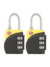 Load image into Gallery viewer, Teakwood two color TSA 3-Digit Combination lock