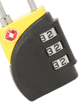 Load image into Gallery viewer, Teakwood two color TSA 3-Digit Combination lock