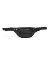 Load image into Gallery viewer, Teakwood Genuine Leather Black Waist Pouch