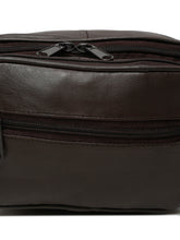 Load image into Gallery viewer, Teakwood Genuine Leather Brown Waist Pouch