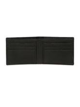 Load image into Gallery viewer, Men Black Leather Two Fold Wallet