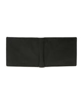 Load image into Gallery viewer, Men Black Leather Two Fold Wallet