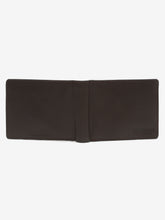 Load image into Gallery viewer, Men Brown Textured Leather Two Fold Wallet