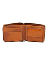 Load image into Gallery viewer, Men's Croco Leather Two Fold Wallet