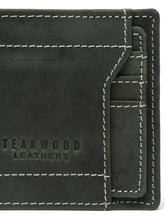 Load image into Gallery viewer, Men's Bifold Leather Wallet with Removable Card Holder
