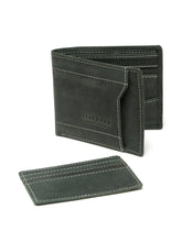 Load image into Gallery viewer, Men's Bifold Leather Wallet with Removable Card Holder