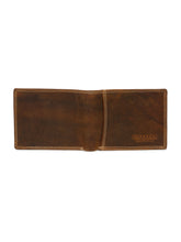 Load image into Gallery viewer, Men's Leather Wallet with Coin Pocket & ID Flap