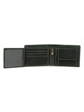 Load image into Gallery viewer, Men's Leather Wallet with Coin Pocket & ID Flap