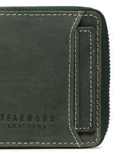 Load image into Gallery viewer, Men's Zip-Around Bifold Leather Wallet