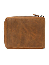 Load image into Gallery viewer, Men's Zip-Around Bifold Leather Wallet