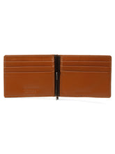 Load image into Gallery viewer, Teakwood Leather Two Fold Money Clip Wallet - Clearance sale