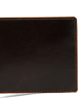 Load image into Gallery viewer, Teakwood Leather Two Fold Money Clip Wallet
