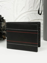 Load image into Gallery viewer, Men's Brown Leather Two-Fold Wallet