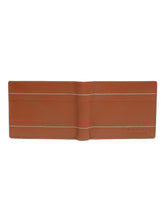 Load image into Gallery viewer, Men's Brown Leather Two-Fold Wallet