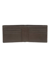 Load image into Gallery viewer, Men's Brown Leather Two-Fold Wallet