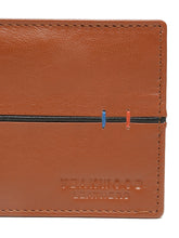 Load image into Gallery viewer, Men's Leather Two-Fold Wallet With Contrasting Piping