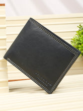Load image into Gallery viewer, Men’s Classic Bifold Leather Wallet
