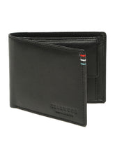 Load image into Gallery viewer, Men's Leather Wallet with Multi-Color Stitch Detailing