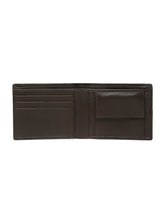 Load image into Gallery viewer, Men’s Dual-Texture Paneling Bifold Leather Wallet