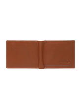 Load image into Gallery viewer, Men’s Sleek Matte Finish Bifold Brown Leather Wallet