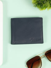 Load image into Gallery viewer, Men's Solid Leather Bi-Fold Wallet