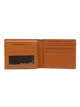 Load image into Gallery viewer, Men's Solid Leather Bi-Fold Wallet