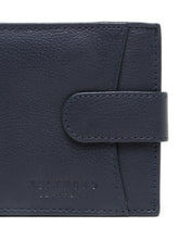 Load image into Gallery viewer, Men's Leather Bi-Fold Wallet with Snap Button Closure