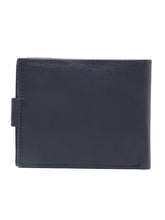 Load image into Gallery viewer, Men's Leather Bi-Fold Wallet with Snap Button Closure