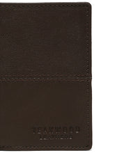 Load image into Gallery viewer, Men’s Brown Leather Tri-Fold Wallet