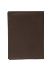 Load image into Gallery viewer, Men’s Brown Leather Card-Holder Two-Fold Wallet