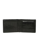 Load image into Gallery viewer, Men's Croco Texture Leather Bi-Fold Wallet