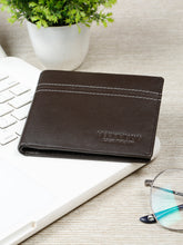 Load image into Gallery viewer, Men's Leather Classic Two Fold Wallet