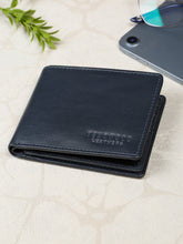 Load image into Gallery viewer, Men's Leather Bi-Fold Wallet