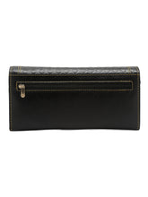 Load image into Gallery viewer, Women Black 3D Leather Wallet
