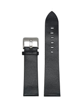 Load image into Gallery viewer, Teakwood black texture leather casual 22 MM watch strap