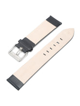 Load image into Gallery viewer, Teakwood black texture leather casual 22 MM watch strap